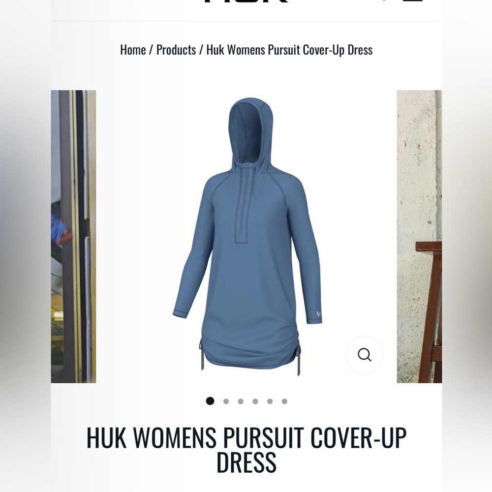 Huk women’s pursuit cover up  XL